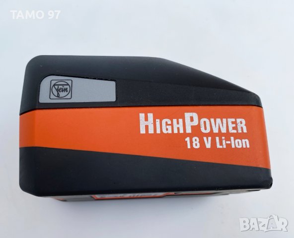 FEiN HighPower B18A.179.01 - Акумулаторна батерия 18V 5.2Ah с индикатор, снимка 2 - Други инструменти - 42037758