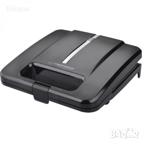 Тостер-сандвич Esperanza Parmigiano, 1000W, триъгълник, 2 ГОДИНИ ГАРАНЦИЯ, снимка 10 - Други - 52897830