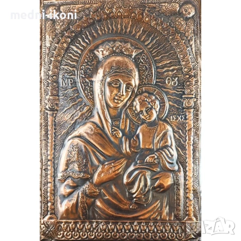 ИКОНА ГОЛЯМА СПЕЦИАЛНА УМИЛЕНИЕ, снимка 2 - Икони - 54291524