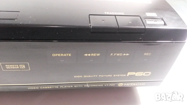 Плейър/рикордър за VHS касетки Hitachi P60, снимка 3 - Плейъри, домашно кино, прожектори - 54083544
