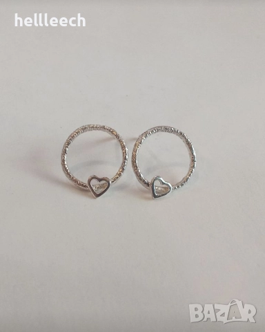 Сребърни обеци