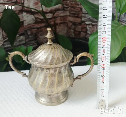Посребрени съдове , снимка 2 - Антикварни и старинни предмети - 55972818