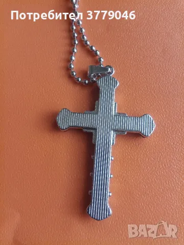 Кръст, снимка 3 - Колиета, медальони, синджири - 50322464