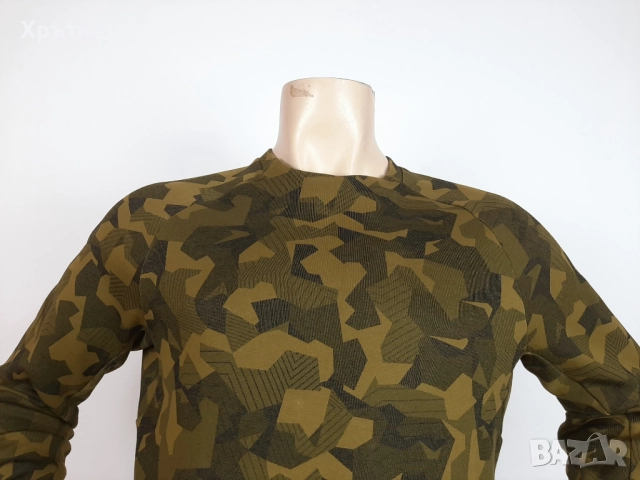 Nike Tech Fleece Crew - Оригинална мъжка блуза размер M, снимка 6 - Блузи - 52084184