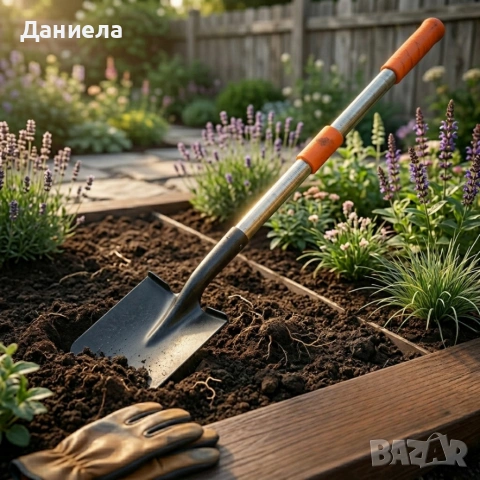 Телескопична градинска лопата 95–138 см – здрава стоманена конструкция и регулируема дръжка, снимка 3 - Градински инструменти - 54336909