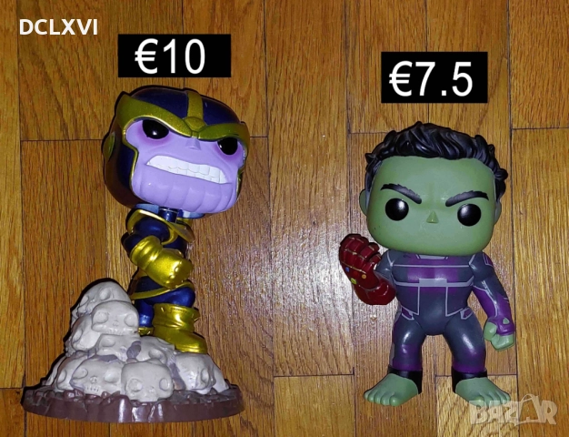 Funko Pop Колекция БЕЗ КУТИИ - Batman, Walking Dead, Anime и други, снимка 5 - Колекции - 52576689