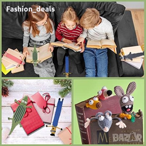 Нова Оригинална Отметка декорация за книга Подарък Ръчно изработена, снимка 4 - Други - 42107305