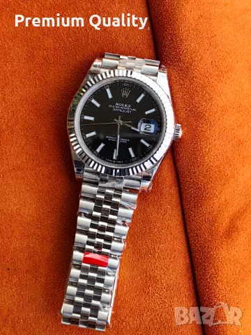 Rolex Datejust Black 41, снимка 2 - Мъжки - 49980738