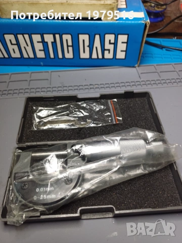 Продавам микрометър  0÷25 мм, снимка 2 - Шублери - 54237725