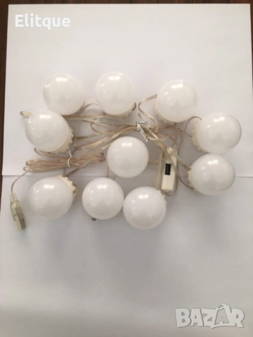 Крушки LED за огледало, USB захранване , снимка 3 - Лед осветление - 52906344