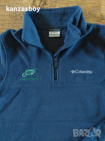 COLUMBIA Men's Half Zip Fleece - страхотен мъжки полар КАТО НОВ, снимка 3 - Спортни дрехи, екипи - 42554107