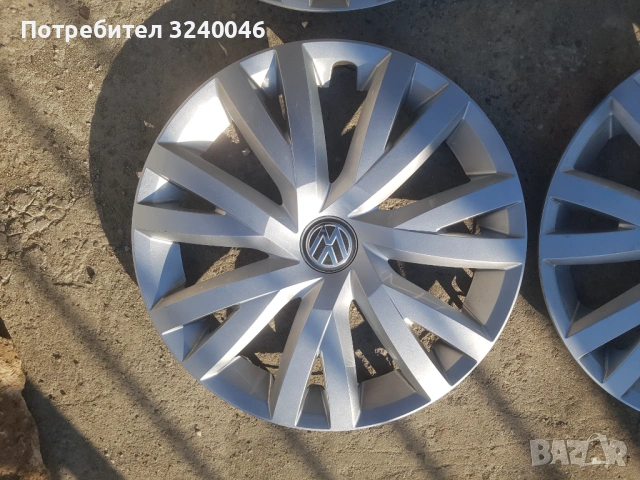 4бр. 16 цолови тасове за Фолксваген , снимка 6 - Аксесоари и консумативи - 54315485