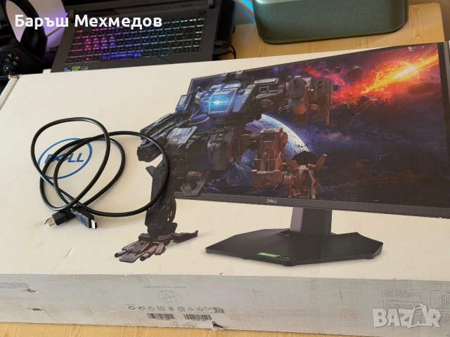 Геймърски Монитор Dell G2724D (27" QHD, 165Hz, IPS) – Гаранция до 2028 г.!, снимка 3 - Монитори - 54169049