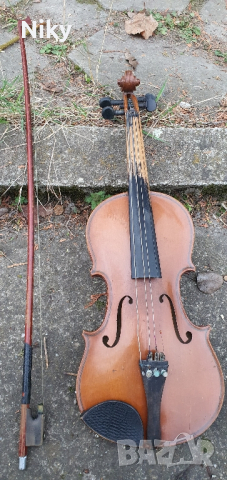 Цигулка Кремона с лък и куфар , снимка 11 - Струнни инструменти - 44640383