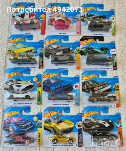 Hot wheels колички