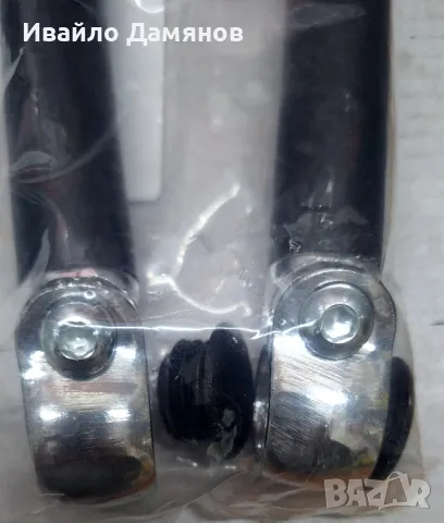 Алуминиеви рога за кормило 22,2мм за велосипед + тапи , снимка 5 - Велосипеди - 49924708