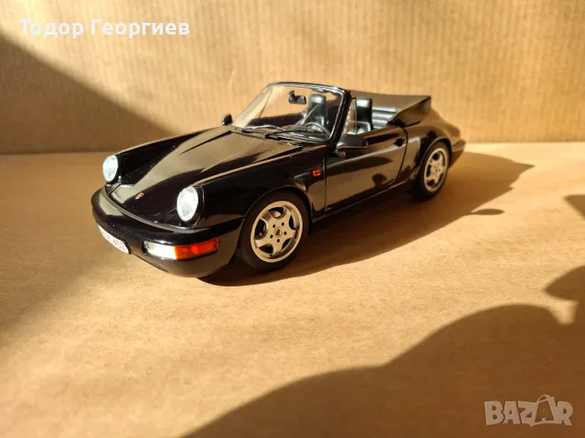 Porsche 911 1990 Norev 1:18, снимка 9 - Колекции - 56514883