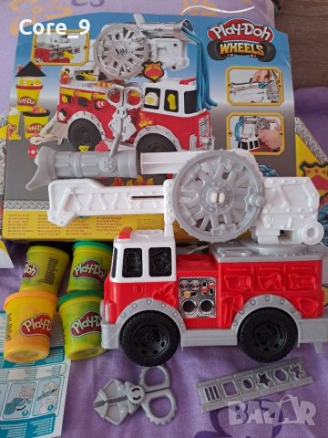 Play doh Пожарен камион, снимка 5 - Образователни игри - 38038266