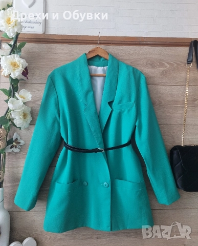 Ново зелено сако блейзър 