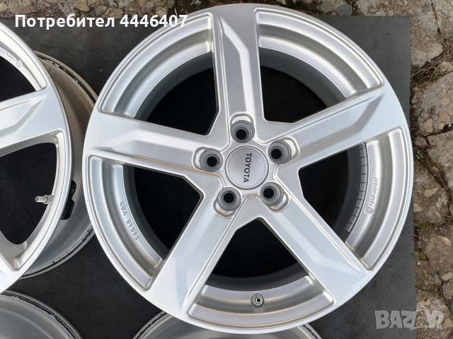 Джанти 16" 5х100 Toyota, снимка 6 - Гуми и джанти - 52795379