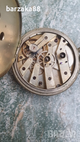 Стар джобен часовник с ключ, снимка 8 - Джобни - 52383750