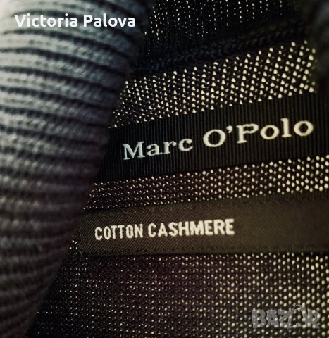 Красиво поло унисекс MARC O’ POLO памук и кашмир, снимка 6 - Блузи с дълъг ръкав и пуловери - 40634625