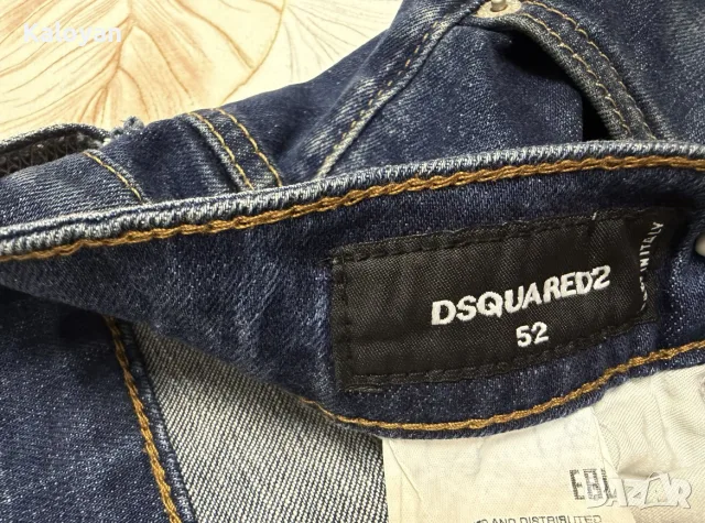 Дънки на Dsquared2 размер М, снимка 3 - Дънки - 56342501