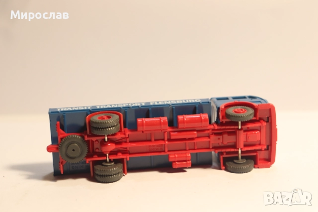 WIKING H0 1/87 MERCEDES РЕМАРКЕ КОЛИЧКА КАМИОН МОДЕЛ, снимка 5 - Колекции - 52501816