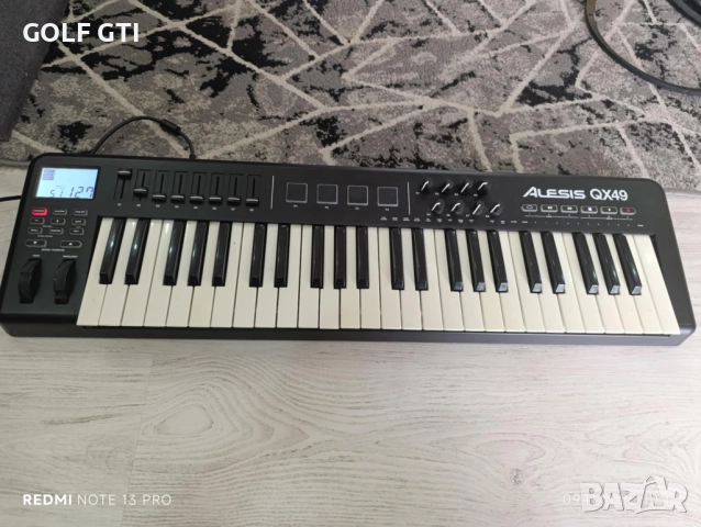 MIDI клавиатура alesis qx49, снимка 2 - Други - 52348782