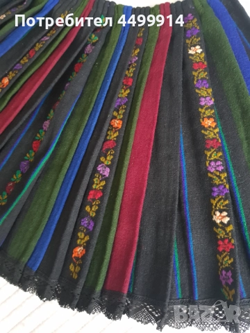 Стар вълнен бръчник,пищимал за носия, снимка 5 - Антикварни и старинни предмети - 52536523