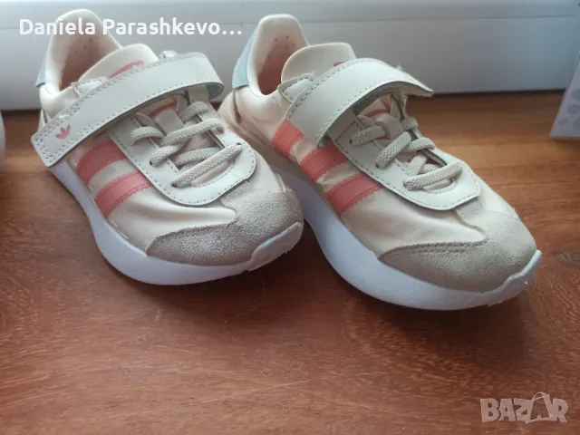 Сникърси Адидас момиче 28 номер, снимка 11 - Детски маратонки - 50412361