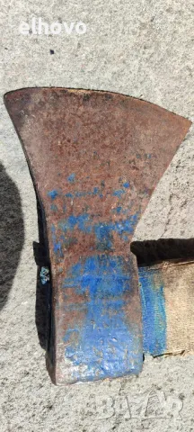 Стара брадва с дълга дръжка#33, снимка 5 - Антикварни и старинни предмети - 50217865