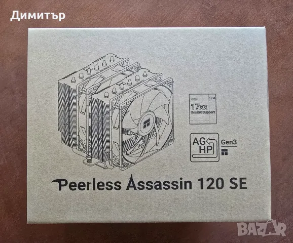 Тhermalright Peerless Assassin 120 SE Black процесорен охладител