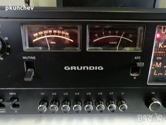 РЕТРО рисивър GRUNDIG R25, снимка 6 - Ресийвъри, усилватели, смесителни пултове - 35644570