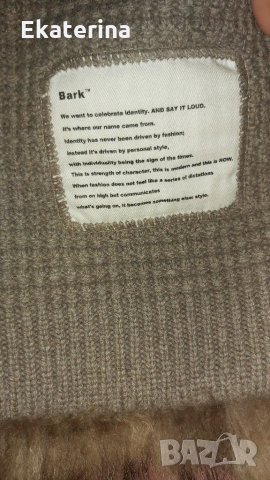 Маркова жилетка на BARK от естествен косъм от лисица и вълна!150лв,намалена на 100лв!, снимка 6 - Жилетки - 30462633