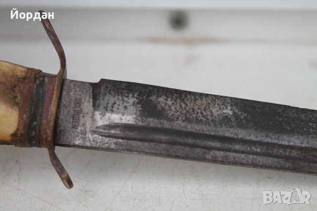 Немски ловен нож , снимка 5 - Антикварни и старинни предмети - 38376095