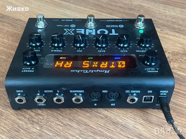 Tonex Pedal - IK Multimedia  - мулти ефект за китара., снимка 4 - Китари - 55951594