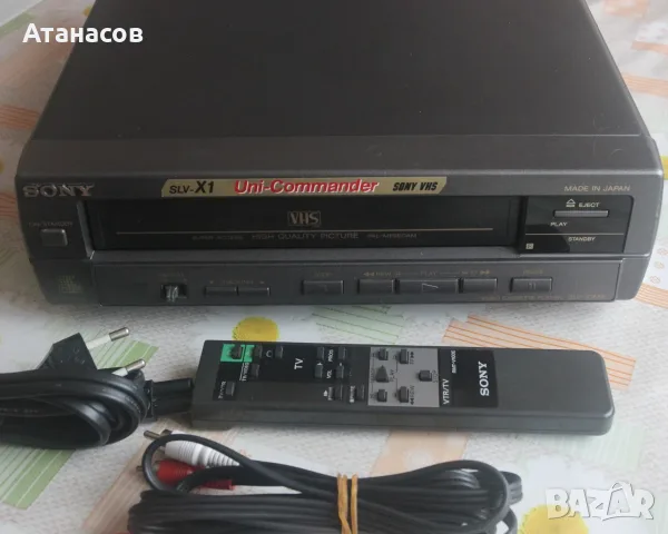 Видео Sony SLV-X1 папагал