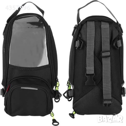 Водоустойчива Мото Чанта, Черна , снимка 3 - Аксесоари и консумативи - 51358154