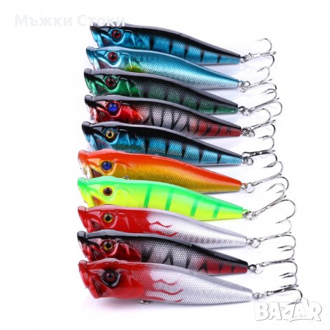 Попери / Попер - 10 броя. цял сет, снимка 2 - Такъми - 40173127