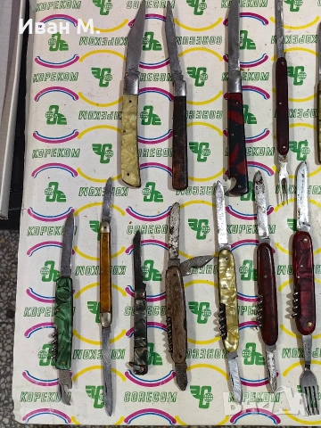 Стари сгъваеми ножки , снимка 2 - Ножове - 53031463