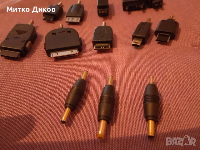 Адаптори конектори накрайници 13броя нови, снимка 5 - Резервни части за телефони - 56230634