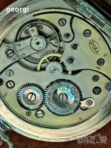 швейцарски джобен часовник Doxa, снимка 9 - Джобни - 47645316