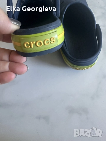 Оригинални детски чехли-сандали Crocs, снимка 13 - Детски джапанки - 55978988