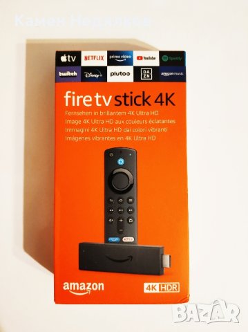 Amazon Fire TV Stick 4K Мултимедиен плеър и стрийминг устройство