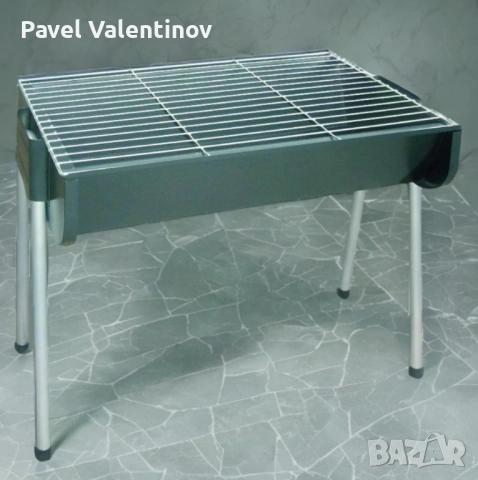 Метално барбекю на дървени въглища LAMARQUE LSQ-4831, снимка 2 - Други стоки за дома - 49259680