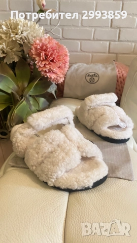 Ермес чехли сандали*Hermes Chypre sandal 36/39, снимка 4 - Чехли - 52478518