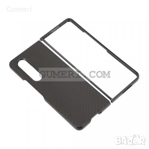 Samsung Galaxy Z Fold3 5G Твърд Предпазен Гръб  Карбон - 2 Части, снимка 4 - Калъфи, кейсове - 34225423