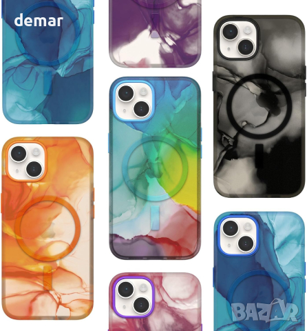 OtterBox Калъф  за iPhone 14, 14 plus за MagSafe, удароустойчив, ултратънък, сребърен, снимка 3 - Калъфи, кейсове - 44560089