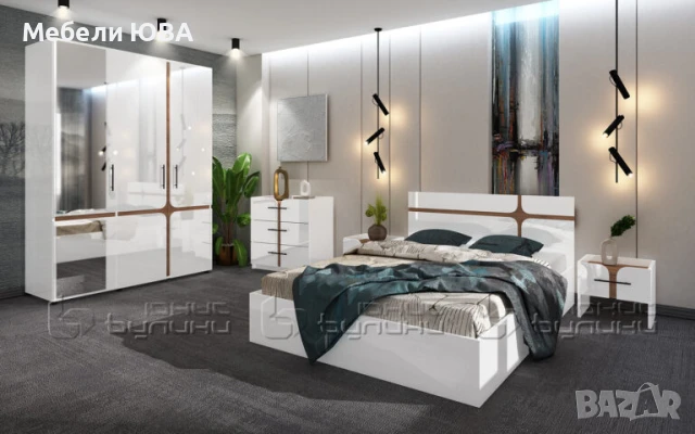 Спален комлект ENZO, снимка 4 - Спални и легла - 50780941